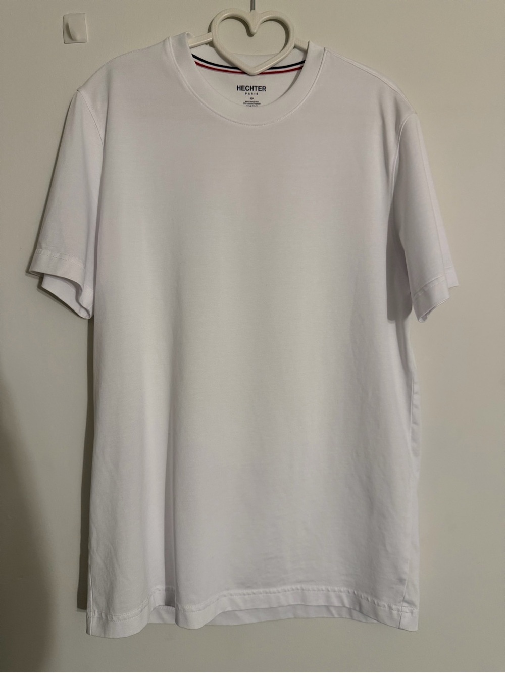 Daniel Hechter White Short-Sleeve Crewneck Tee